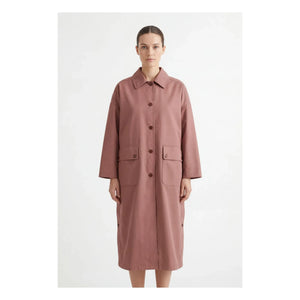 Hod - Baumwoll-Trenchcoat | Haselnuss