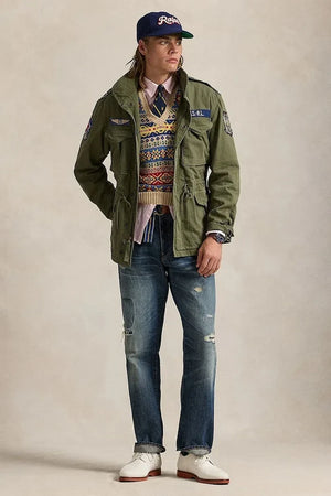 Polo Ralph Lauren Erkek Pamuk Geçiş Ceketi Icnc Fld Jkt Lined Field