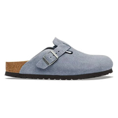 BIRKENSTOCK - Bostons Süet Terlikler | Mavi