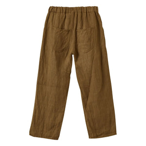 Caramel - Sullivan Keten Pantolon | Kahverengi