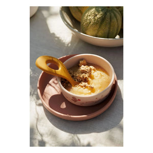 Liewood - Vivi silikon yemek seti - 4'lü Set | Butterfly/Apple blossom