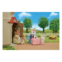 Sylvanian Families - Mutter Schneehase und Koffer