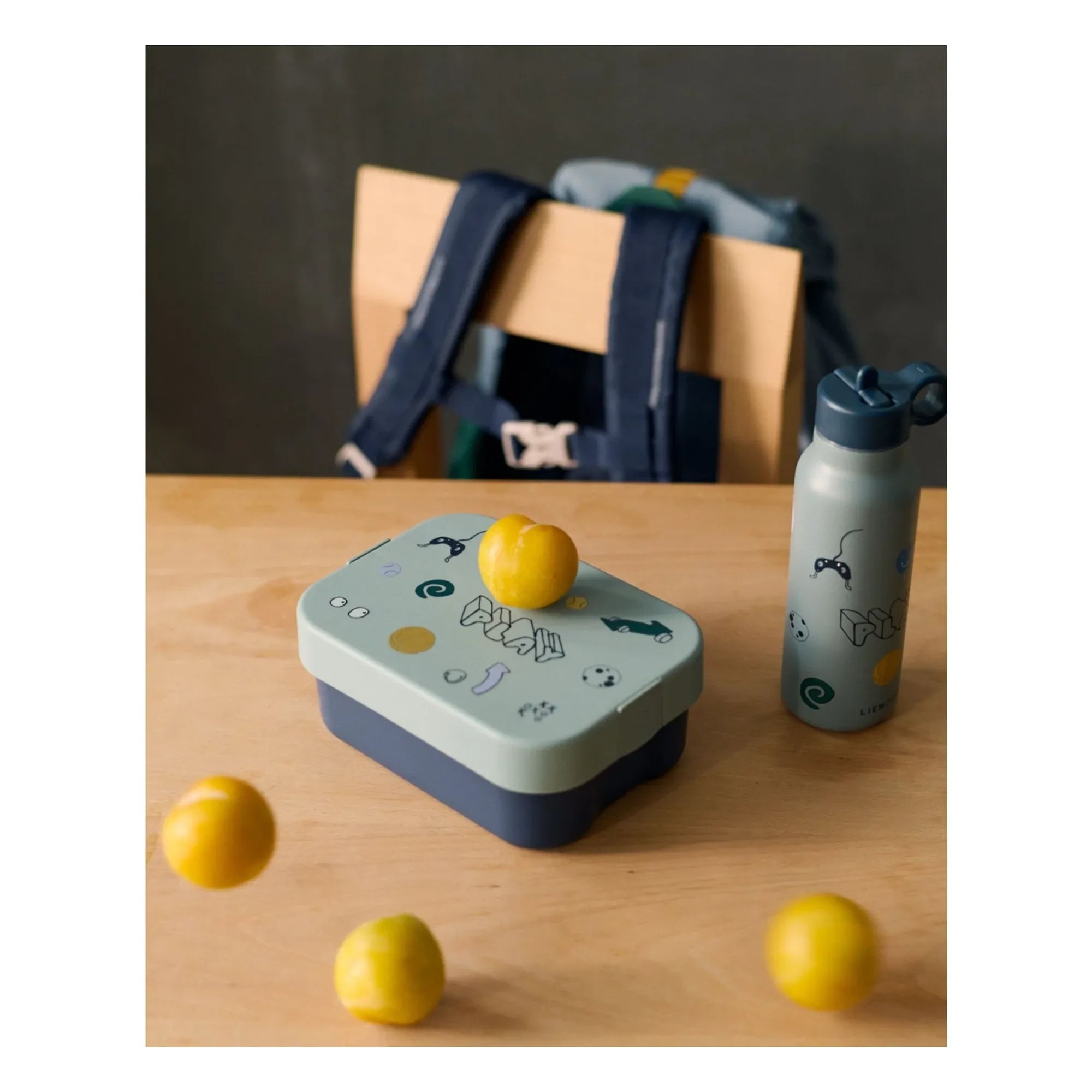 Liewood - Kamil Öğle Yemeği Kutusu | Play/Dusty Peppermint