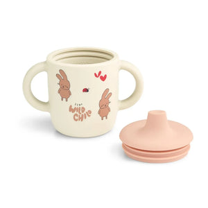 Liewood - Neil Silikon-Trainingsbecher | Wild child/Rosey