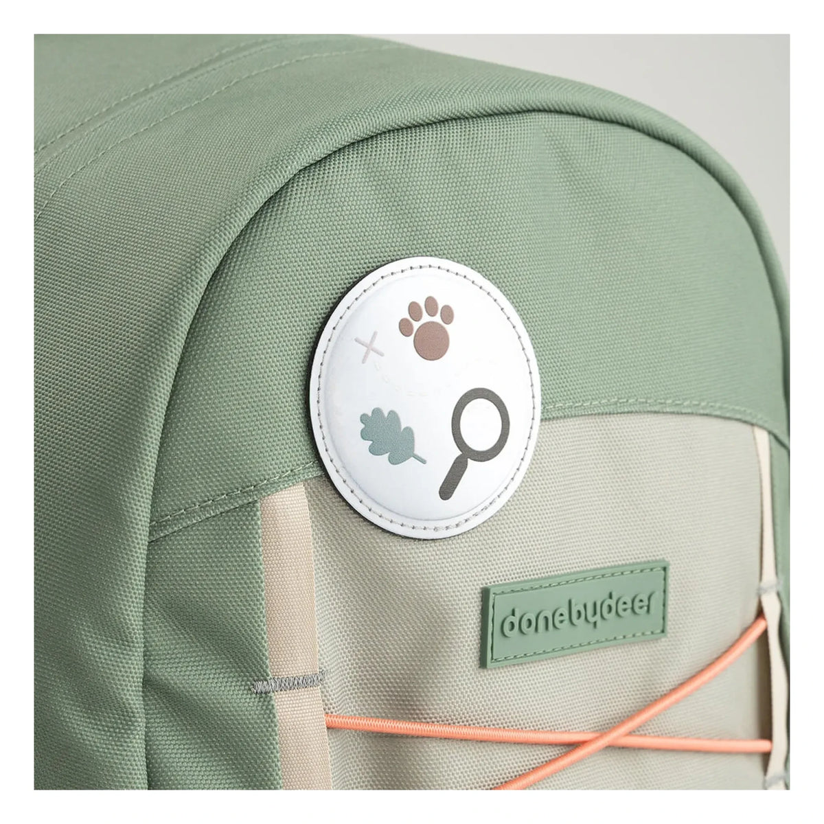 Done by deer - Junior Trails backpack | Dark green