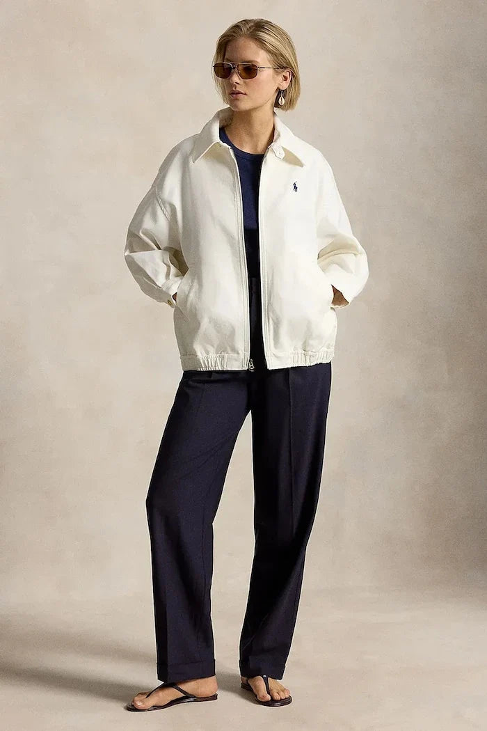 Chaqueta Oversize de Algodón para Mujer Polo Ralph Lauren