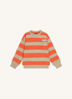 Tumble N'Dry - Beeston Organic Cotton Sweatshirt | Orange