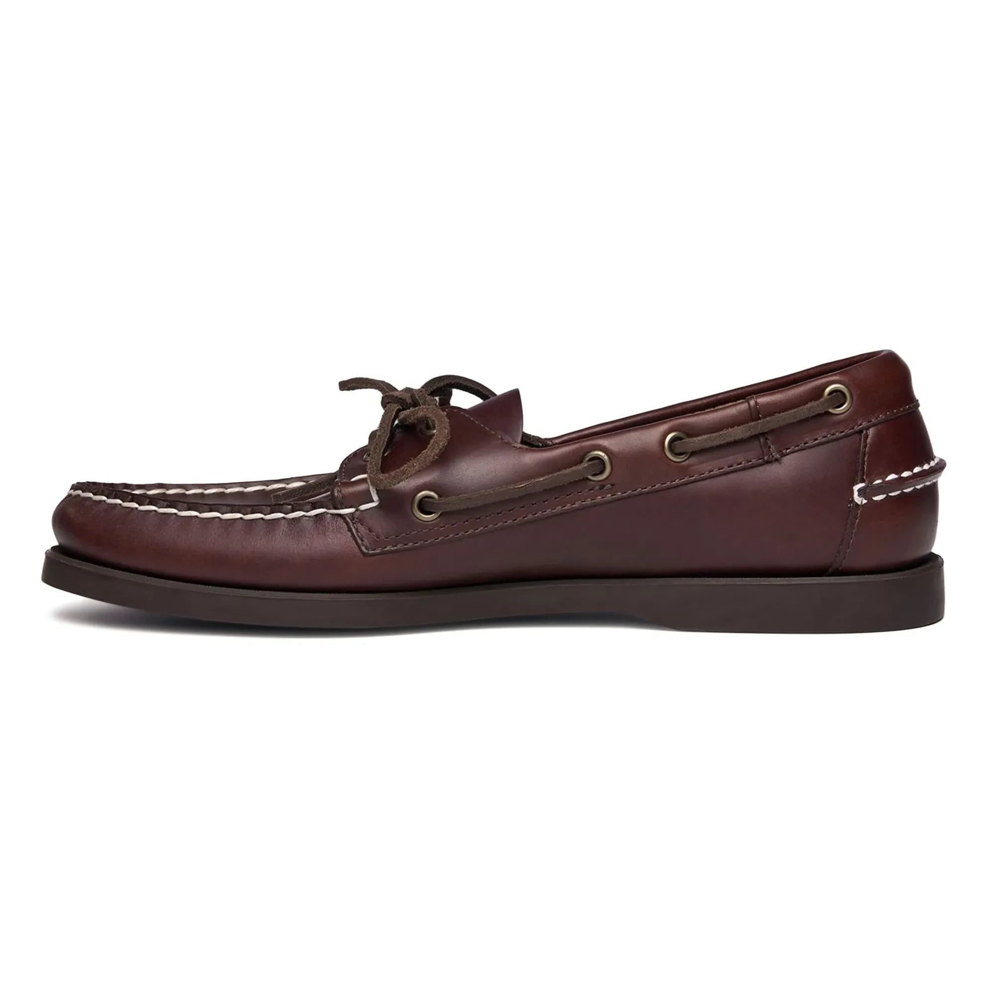 Sebago - Docksides Portland Waxed Loaferlar | Koyu Kahverengi