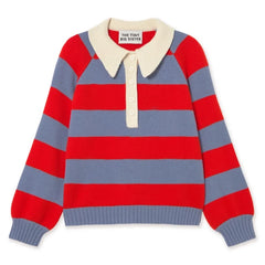 The Tiny Big Sister - Frank Laine Striped Sweater | Orange