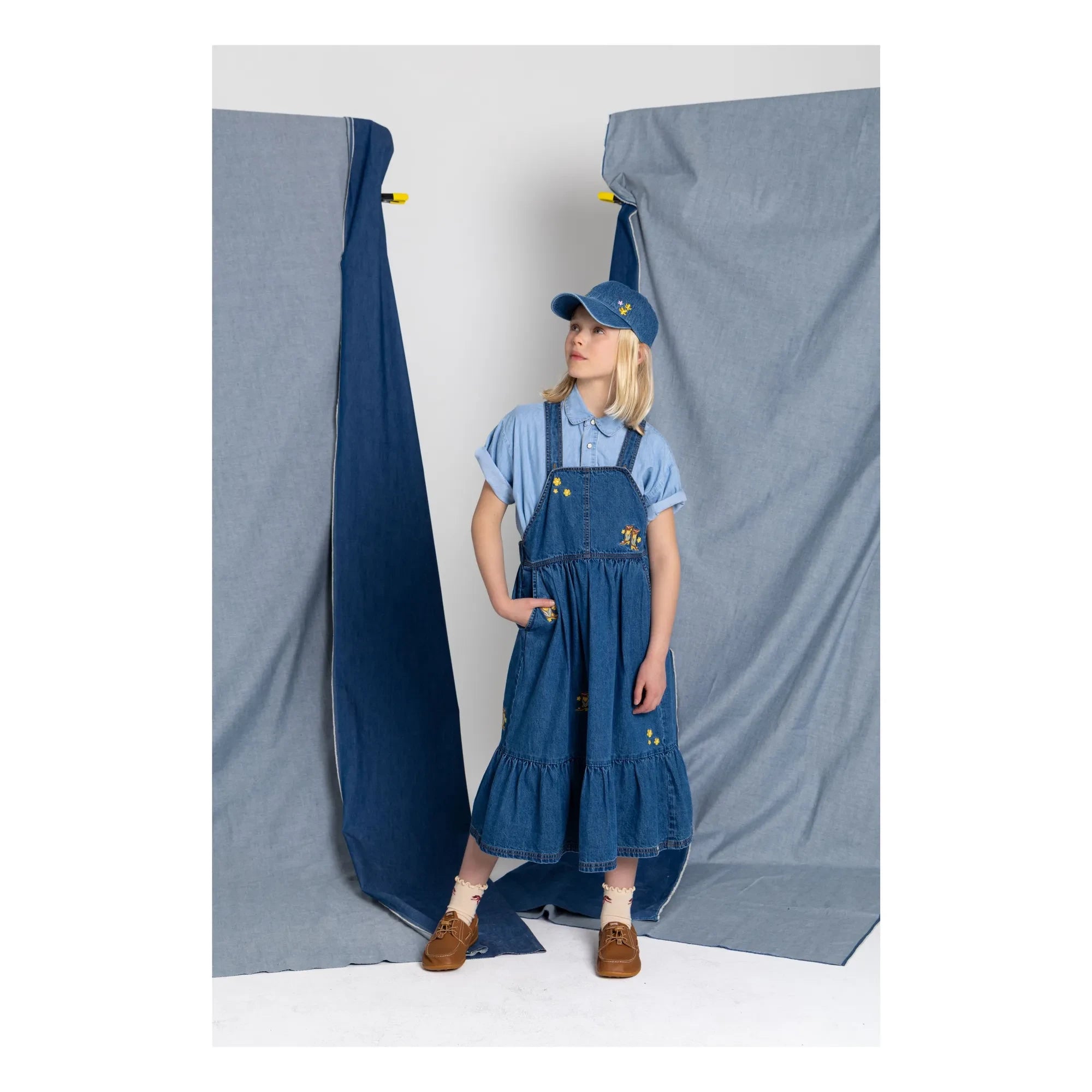 Hundred Pieces - Saskia Denim Gömlek | Mavi