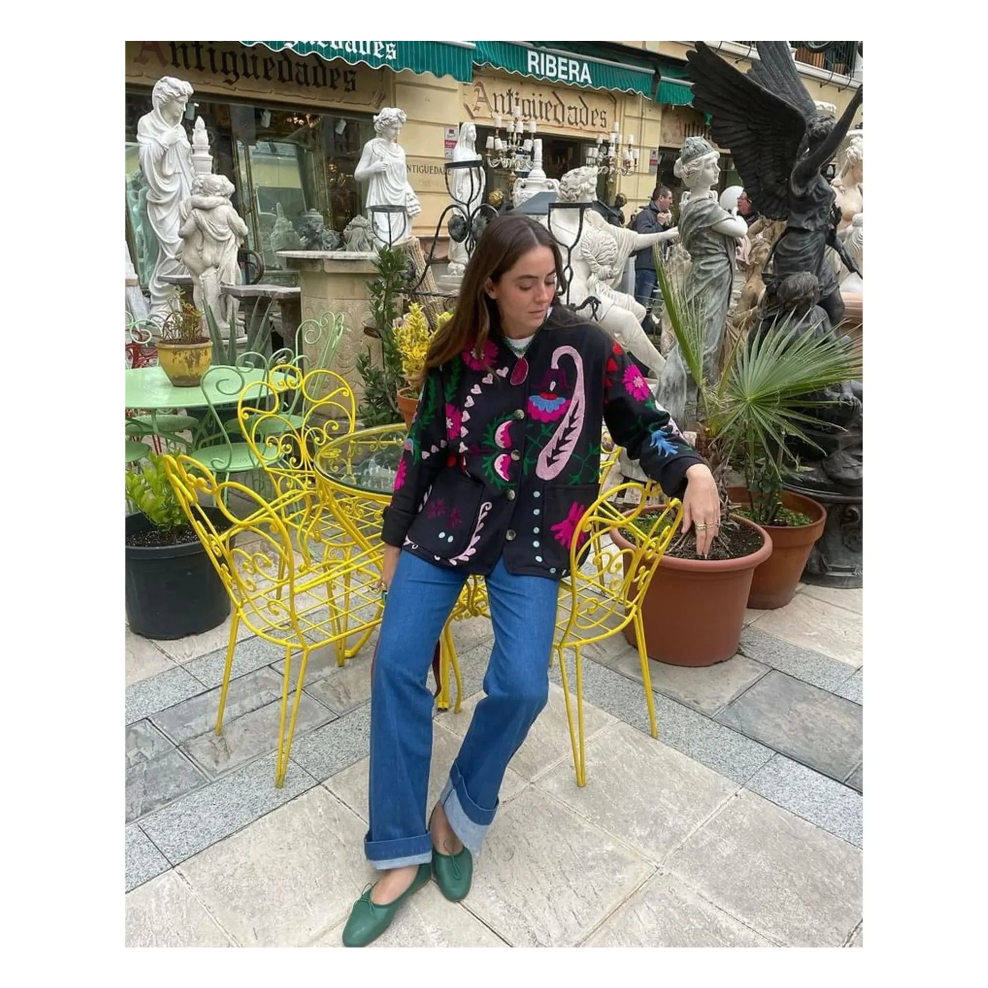 SISSEL EDELBO - Maggie Wild Child ceket | Siyah