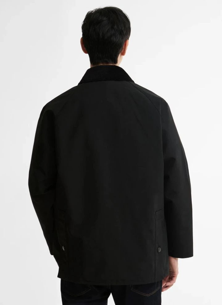 Barbour - Klasik Bedale Su Geçirmez Ceket | Siyah