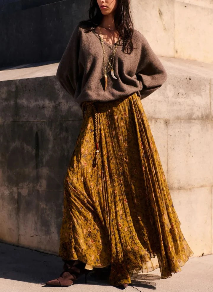 Mes Demoiselles - Amber Skirt | Mustard