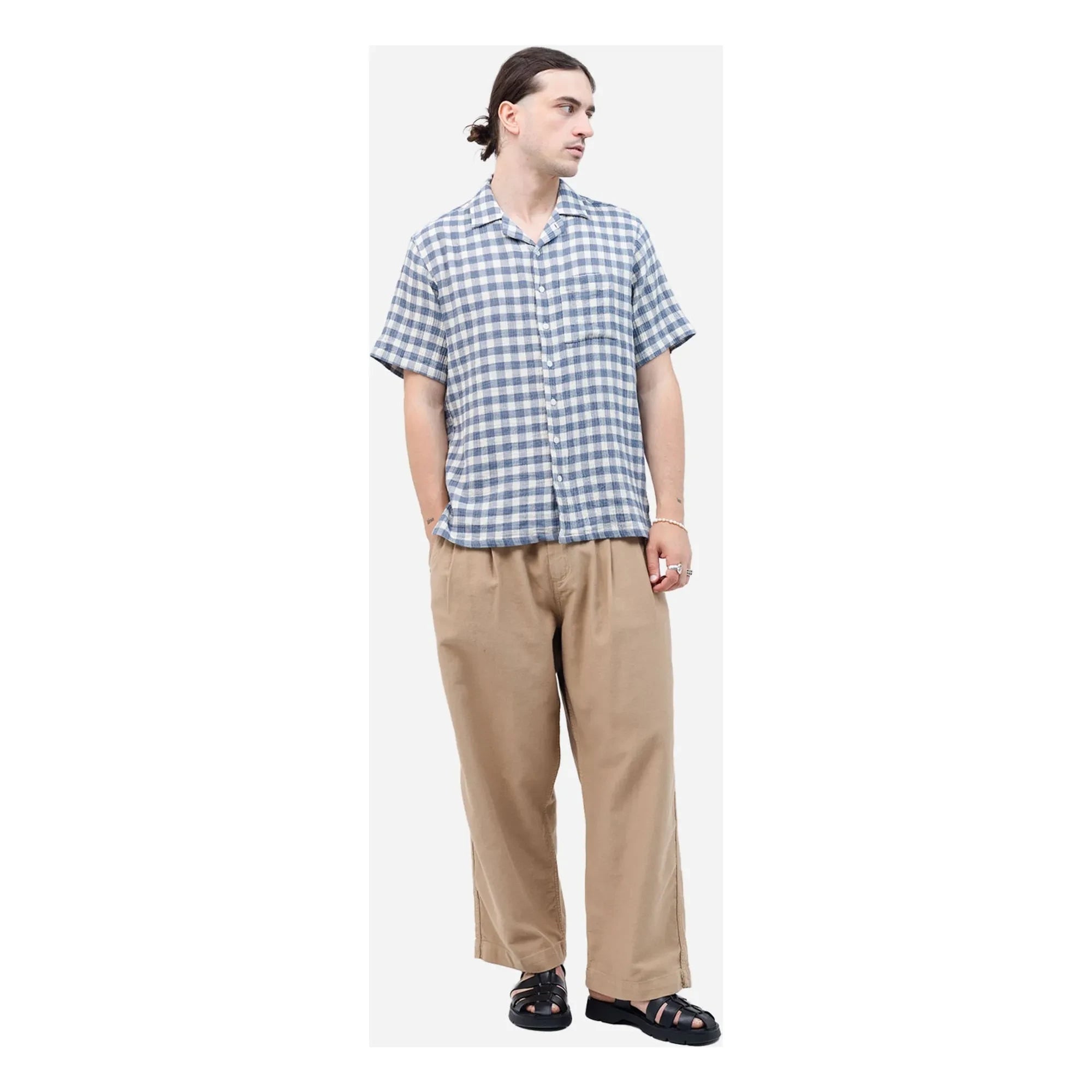 Olow - Camisa hawaiana Kareli | Azul
