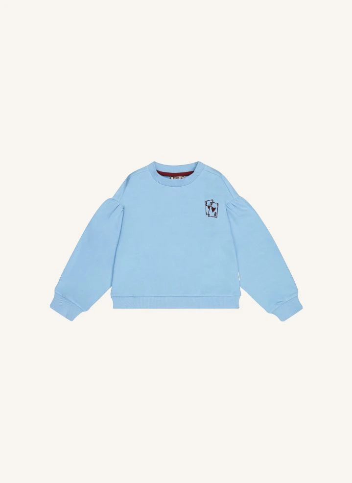 Tumble N'Dry - Macy Organik Pamuklu Sweatshirt | Açık mavi