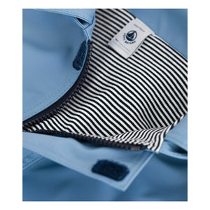 Petit Bateau - Iconic Raincoat Made from Recycled Fibers | Blue
