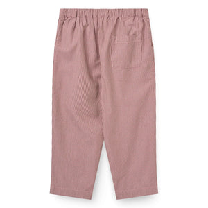 Copenhagen Colors - Organik Pamuk Kareli Pantolon | Toz Pembe