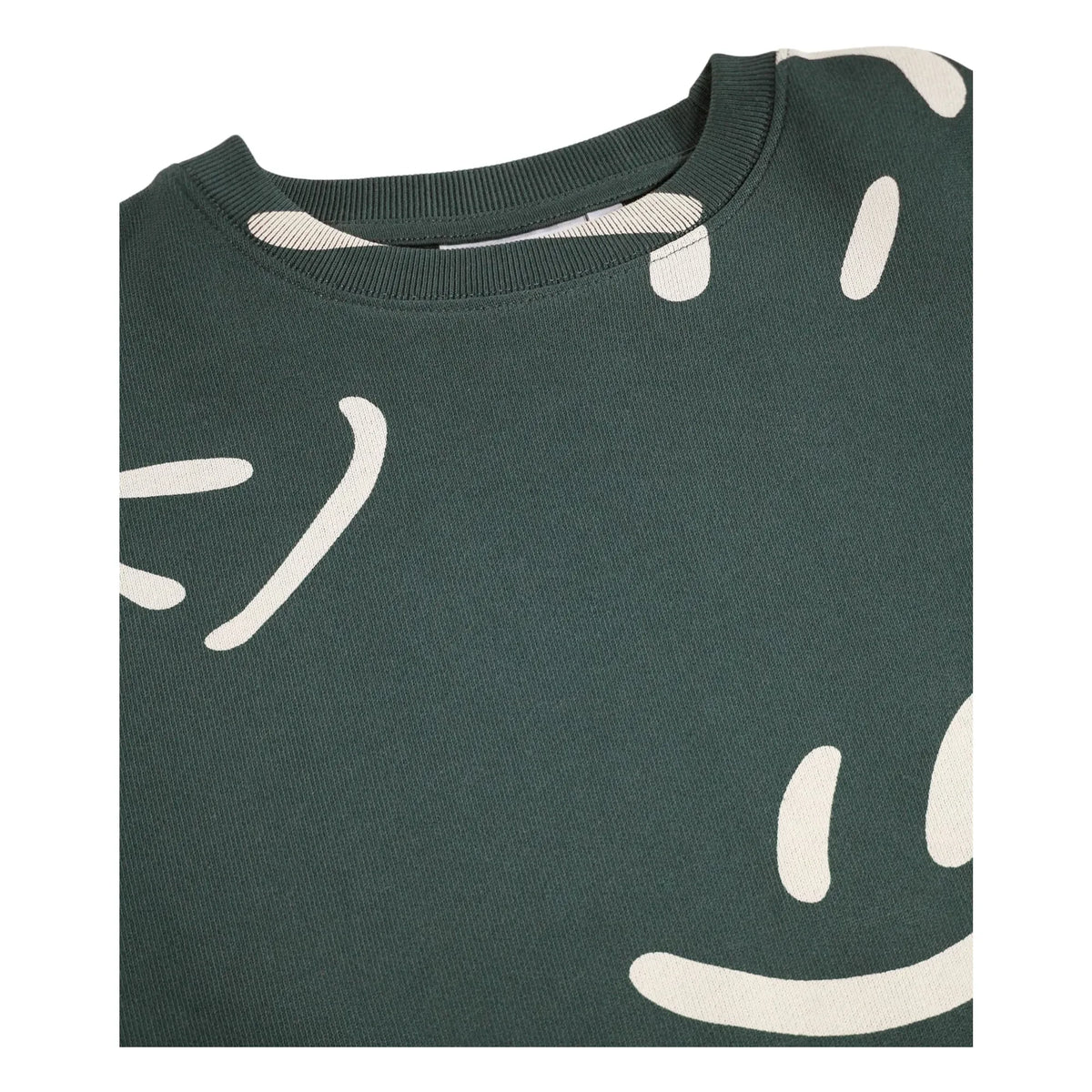 Molo - Monti Smileys jersey de algodón orgánico | Verde