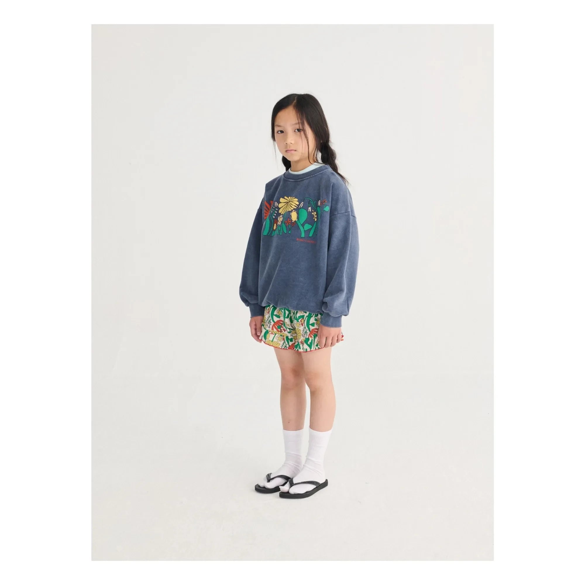 Bobo Choses - Organic Cotton Ruffled Shorts | White