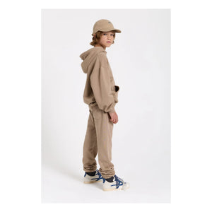Smallable Kid - Rush Organic Cotton Jogger | Taupe Brown