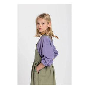 Hundred Pieces - Devi Fleurie Schürzenkleid | Mandelgrün