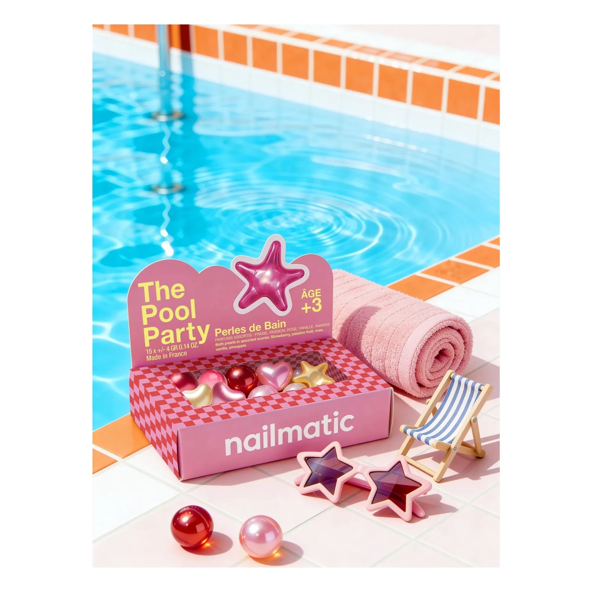Nailmatic Kids - Love Mania Bath Bombs