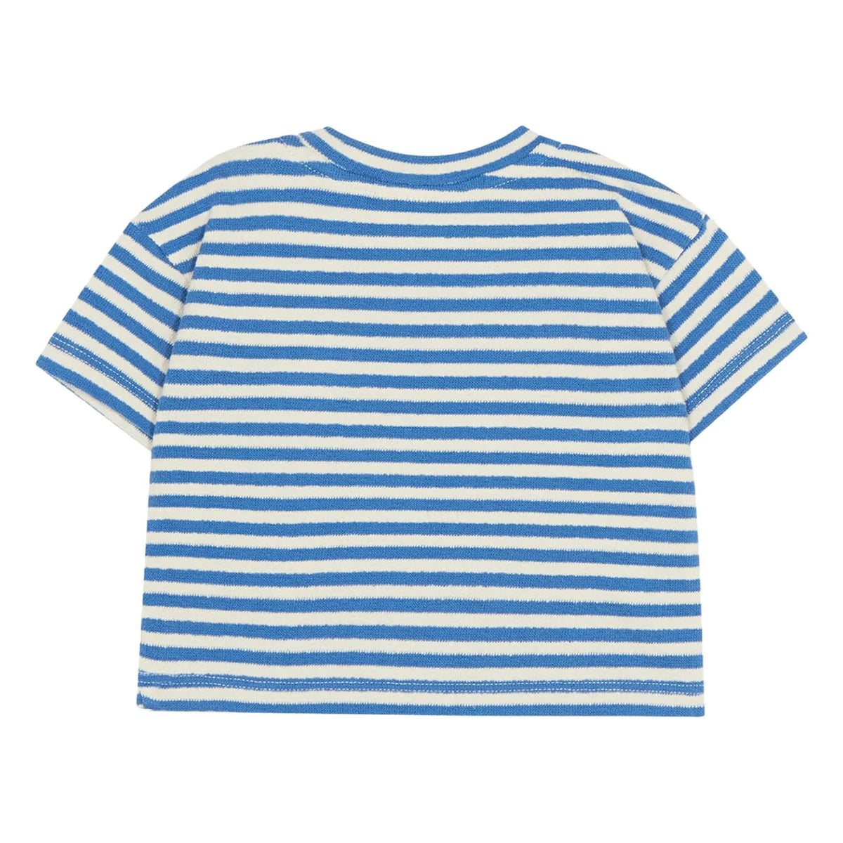 The Campamento - Oversized Striped Ladybug T-Shirt | Blue