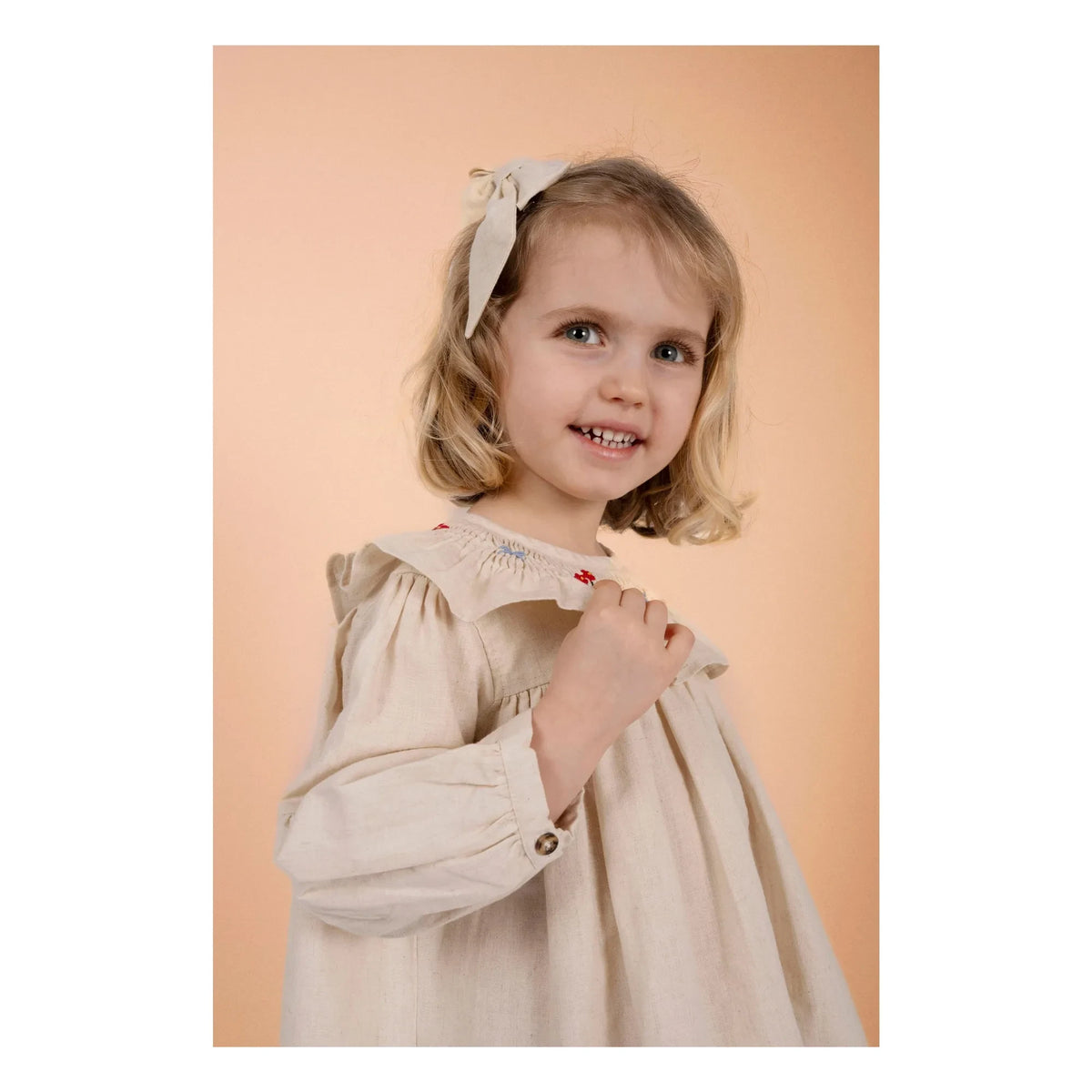 Loir - Bianca Linen Dress | Ecru