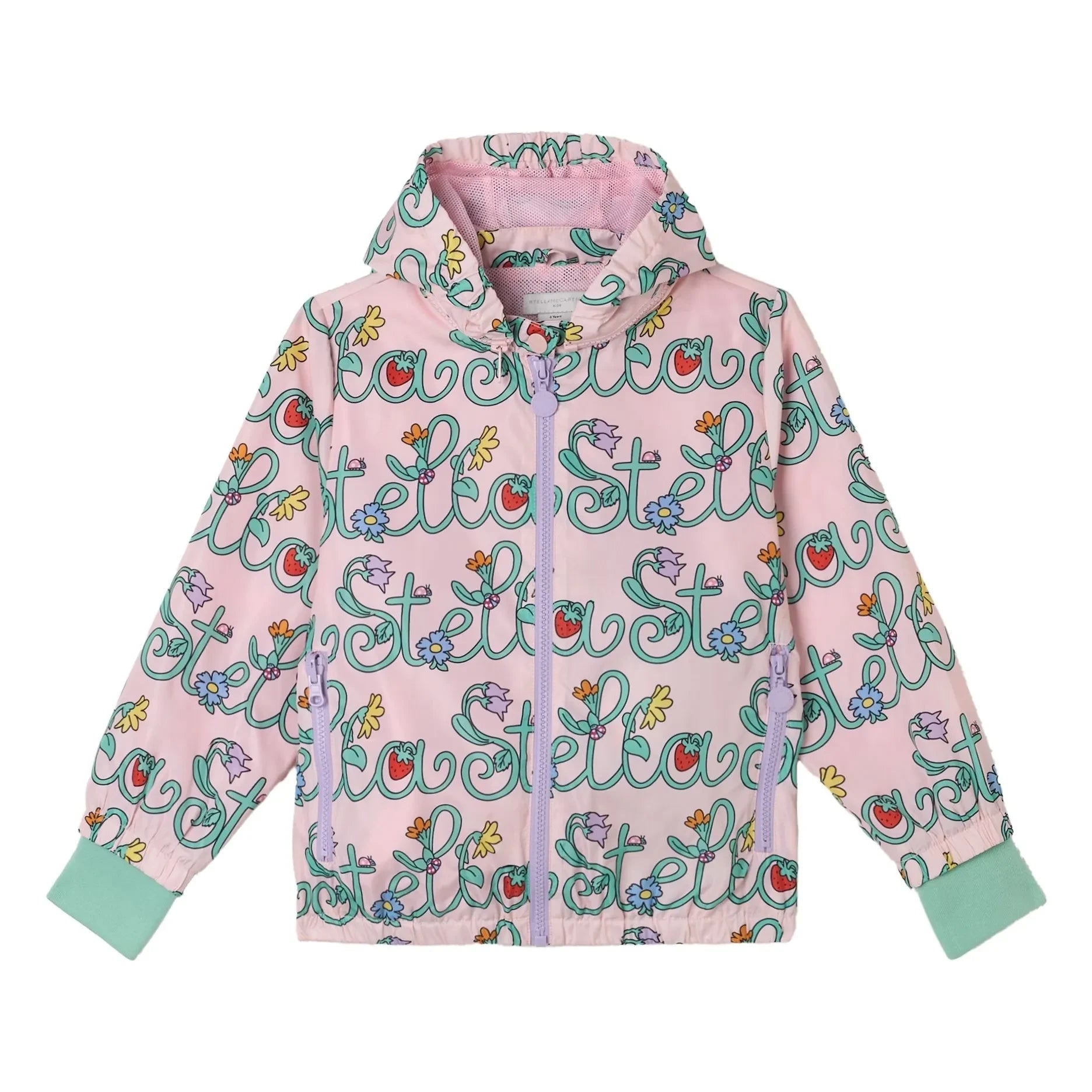 Stella McCartney Kids - Stella Geri Dönüştürülmüş Elyaf Ceket | Pembe