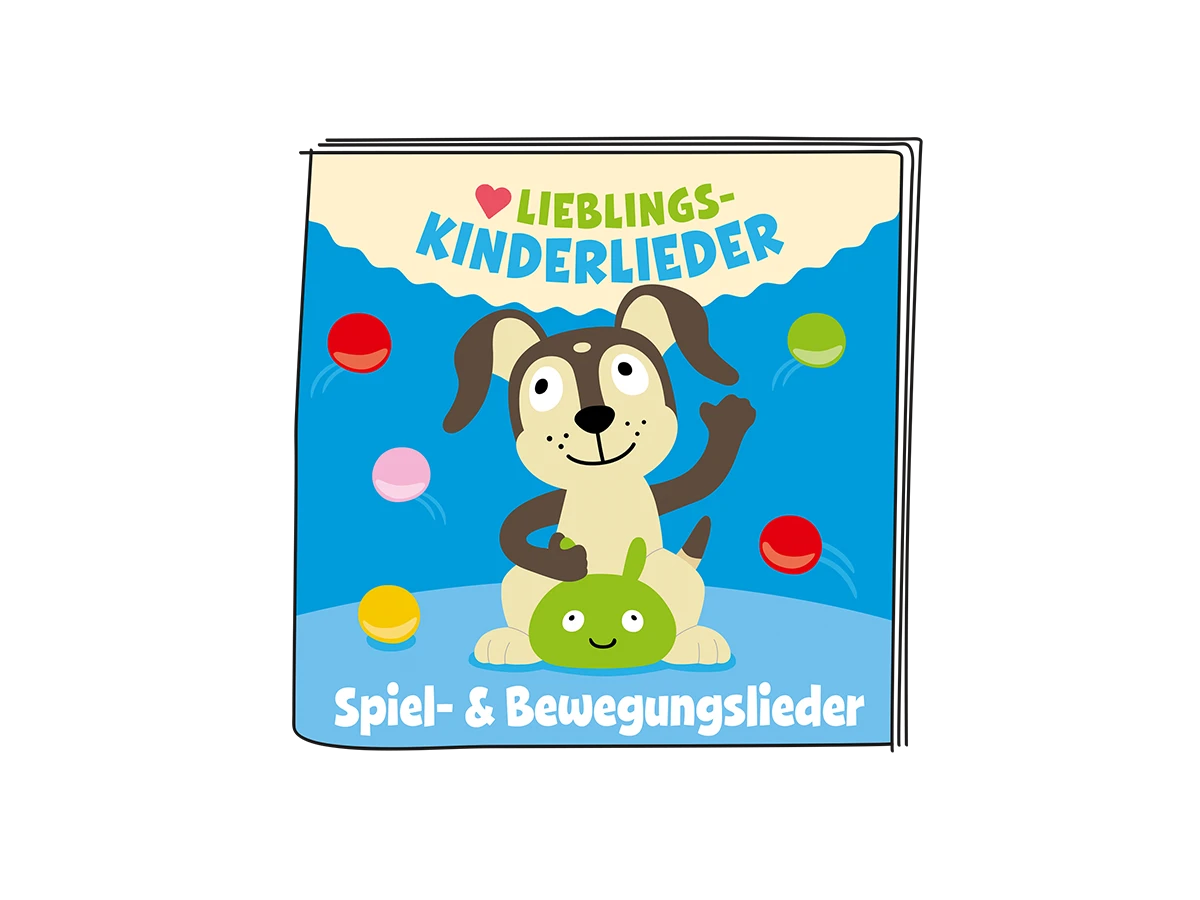 Tonies - Deutsche Spiel- und Bewegungslieder - Beliebte Kinderlieder