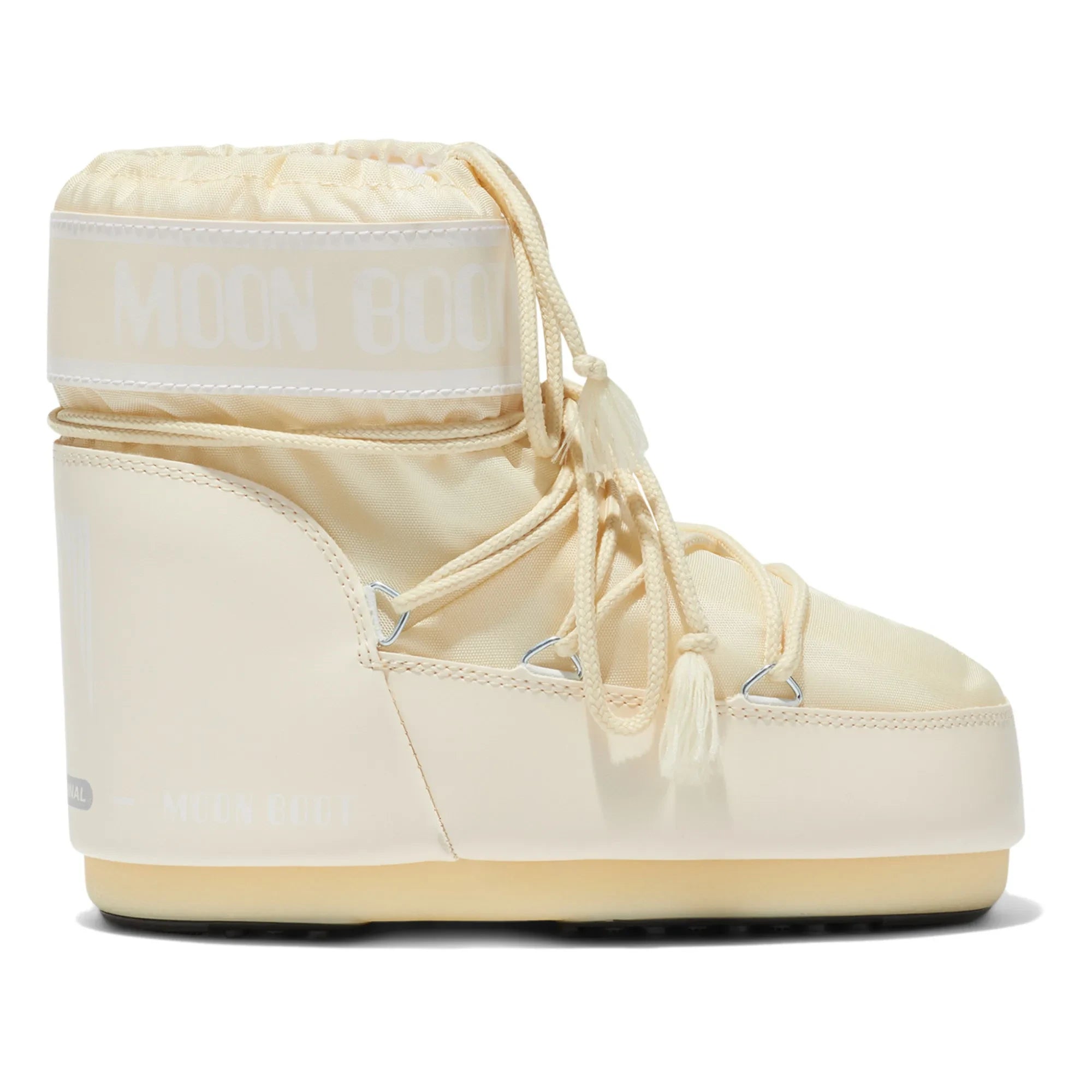 Moon Boot - Naylon Düşük Bilekli Moon Botlar | Ekru