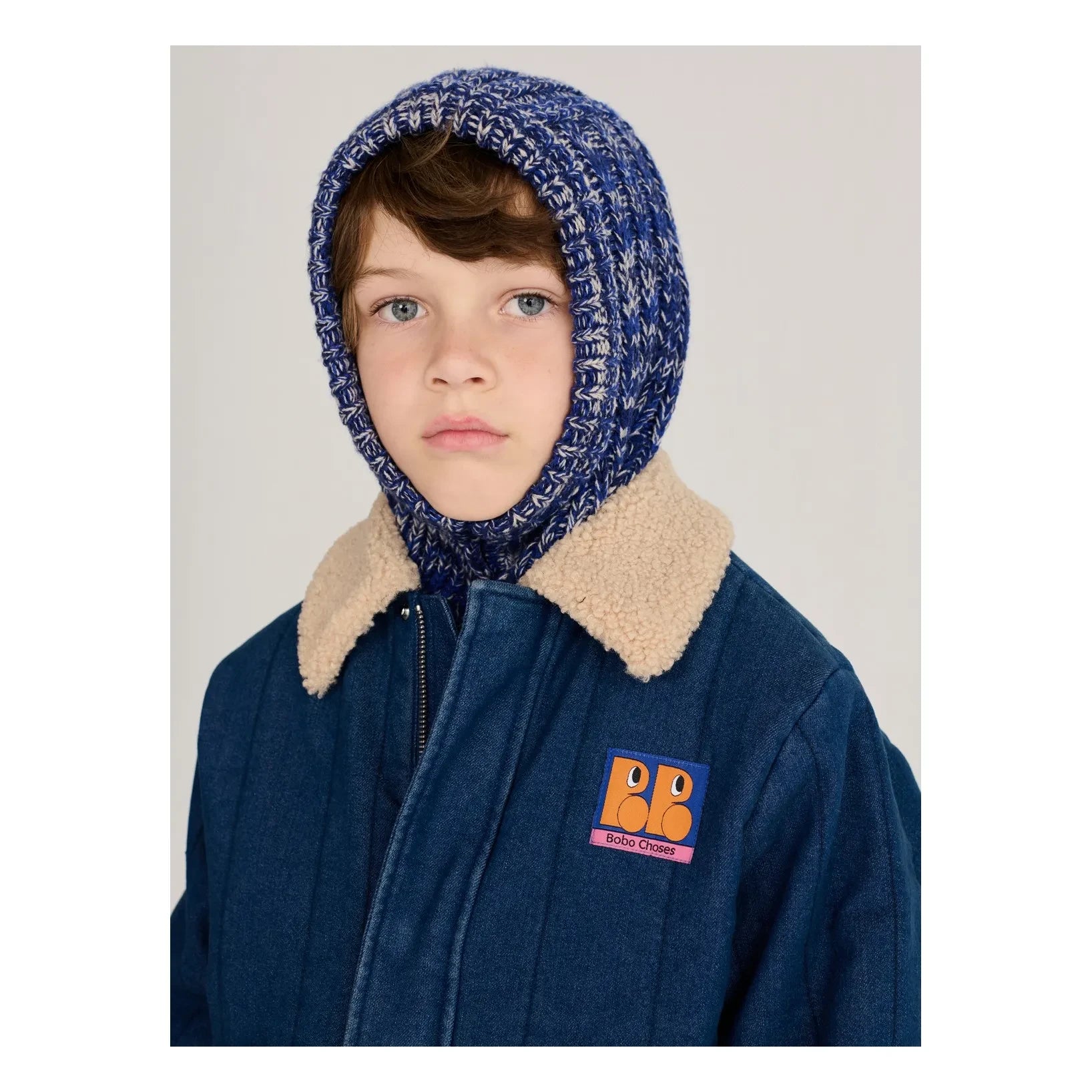 Bobo Choses - Balaclava de fibra reciclada | Azul