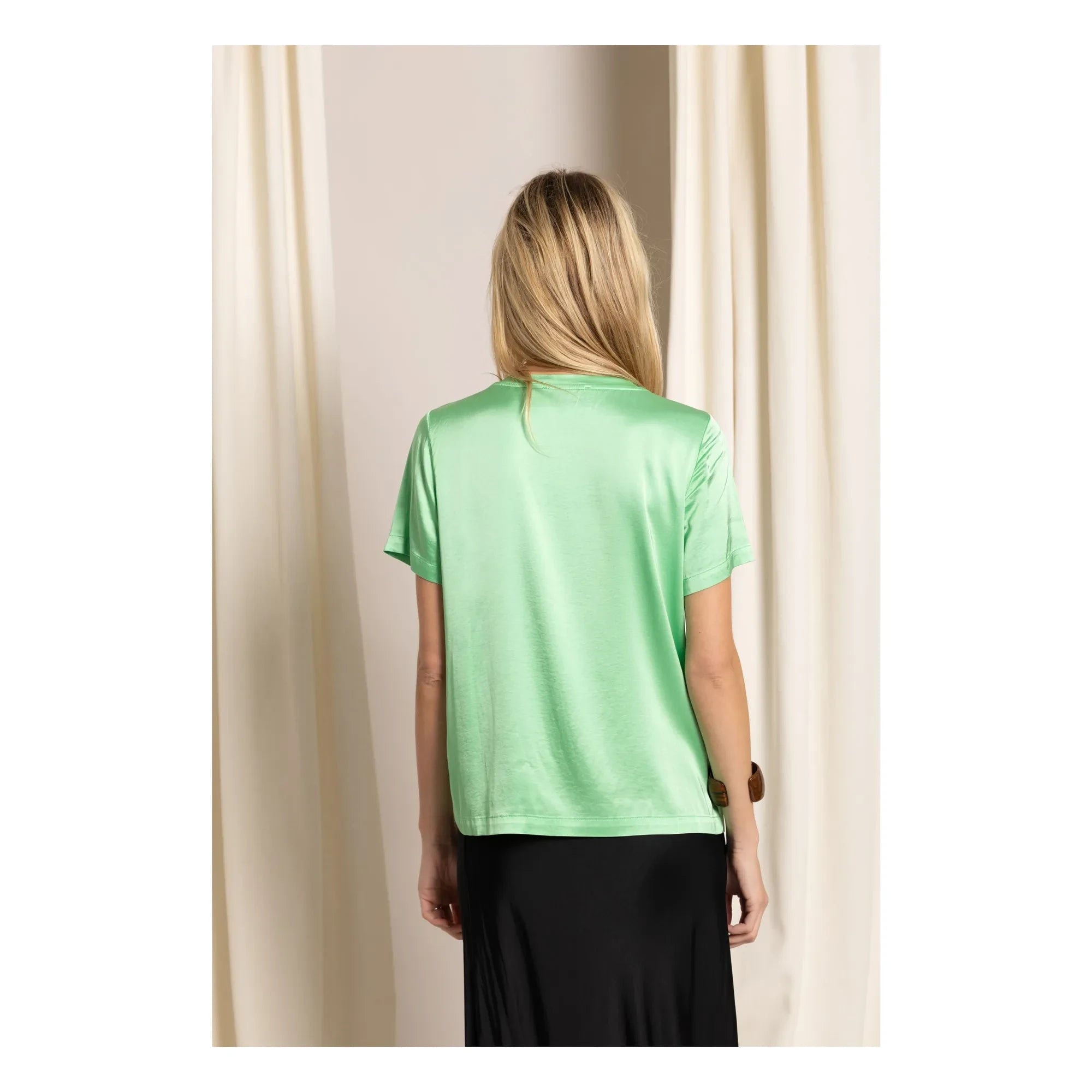 Smallable Woman - Selena Tişört | Meadow Green
