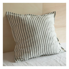 Gabrielle Paris - Washed Linen Pillow Cover | Black