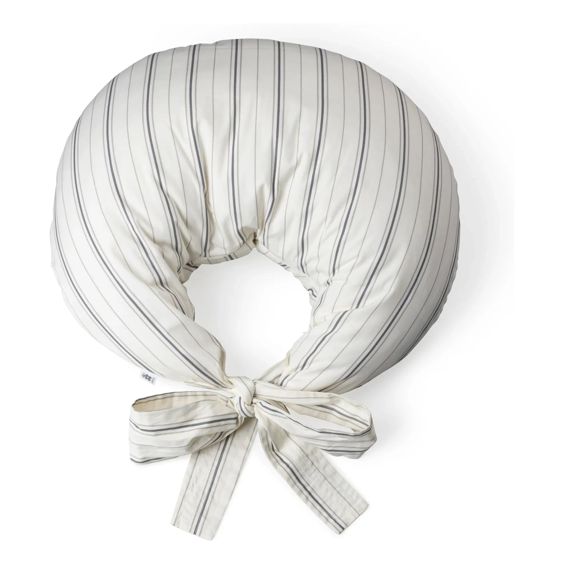 Sebra - Cream Striped Nursing Pillow | Beige