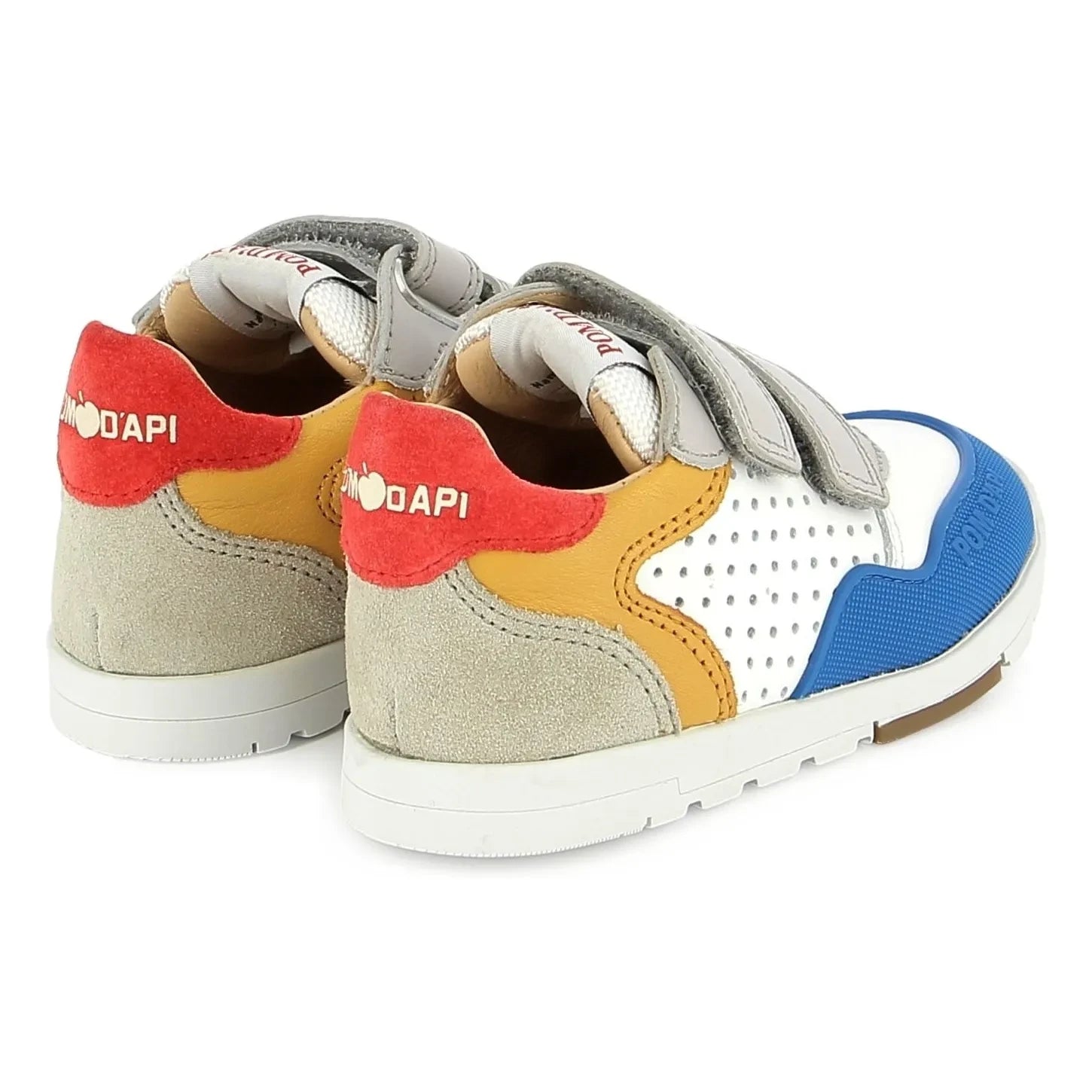 Pom d'Api - Bump Perfo Push-Up Sneakers | Gray