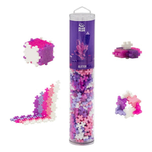 Plus-Plus - Glitzernde Röhre - 240 Teile