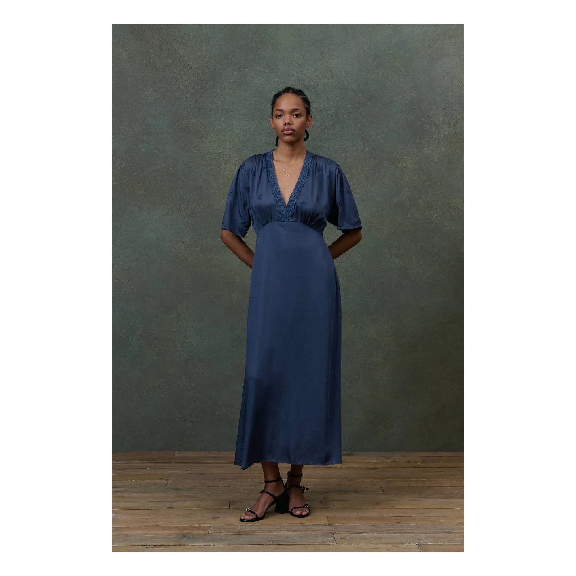 Louise Misha - Vestido Lazlai - Colección de mujer | Azul noche