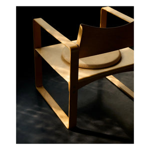 Verpan - Series 270 F deri oturma minderi | Honey