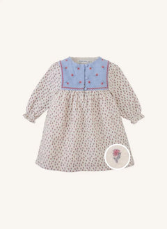 Gingersnaps - Myrtle Fleurie Elbise | Ecru