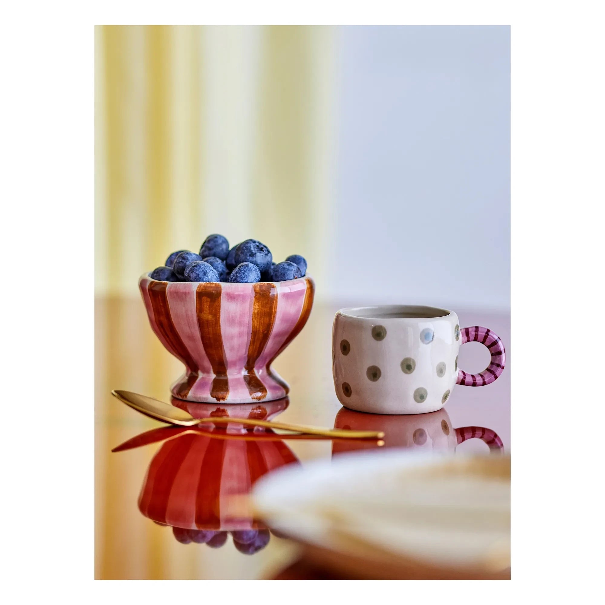 Bloomingville - Nini Steingutschale | Rosa