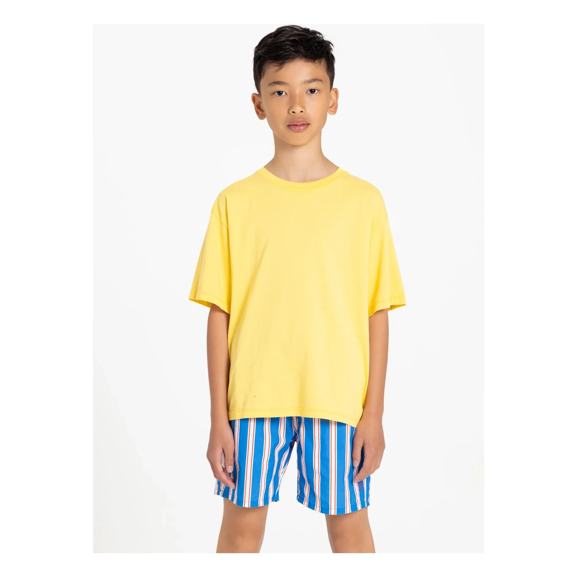 Smallable Kid - Nils Organik pamuklu T-shirt | Floresan sarı