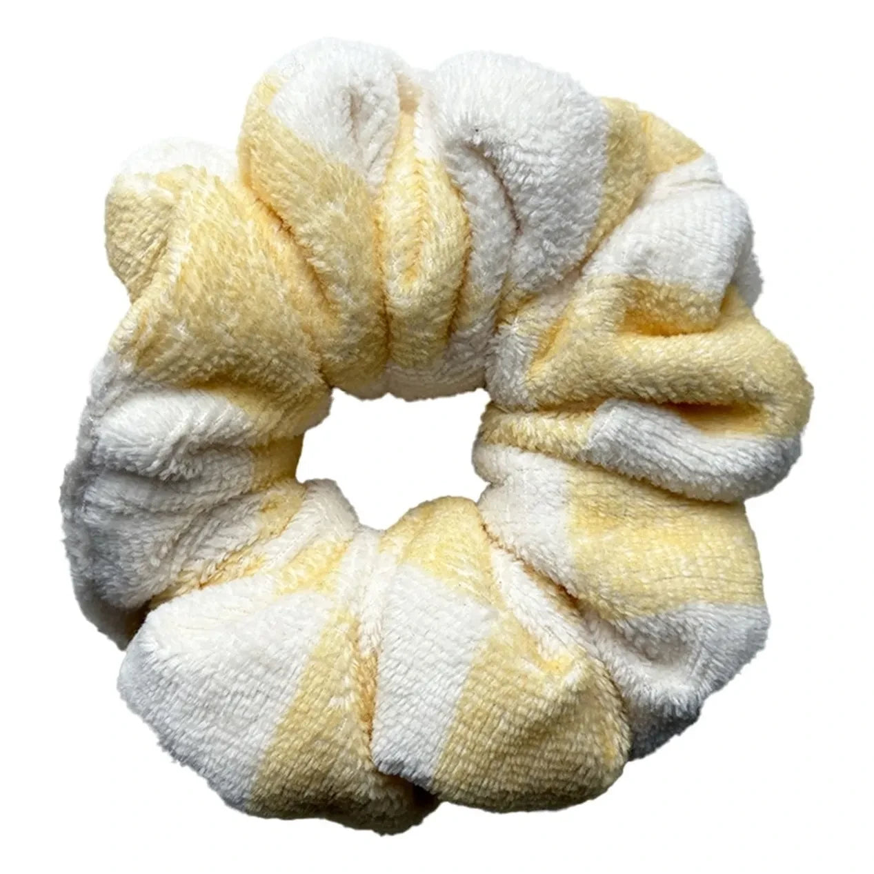 Jera Mini - Chouchou Kareli Terrycloth | Soluk sarı