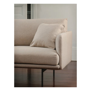 Panac Edition - Isly 3-Seater Sofa, Heathered Fabric - 205 cm | Gray
