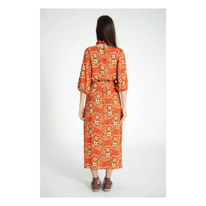 Sisters Department - Floral Pattern Blouse | Red
