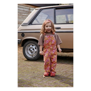Apaches - Macha Fleurie Latzhose | Rosa