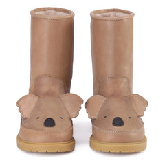 Donsje - Koala Wadudu Fellstiefeletten | Beige