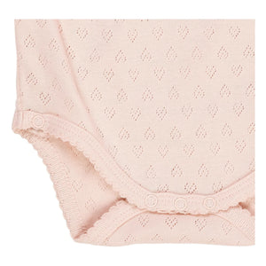 Copenhagen Colors - Body Cache-Coeur Pointelle Organik Pamuk | Soluk Pembe