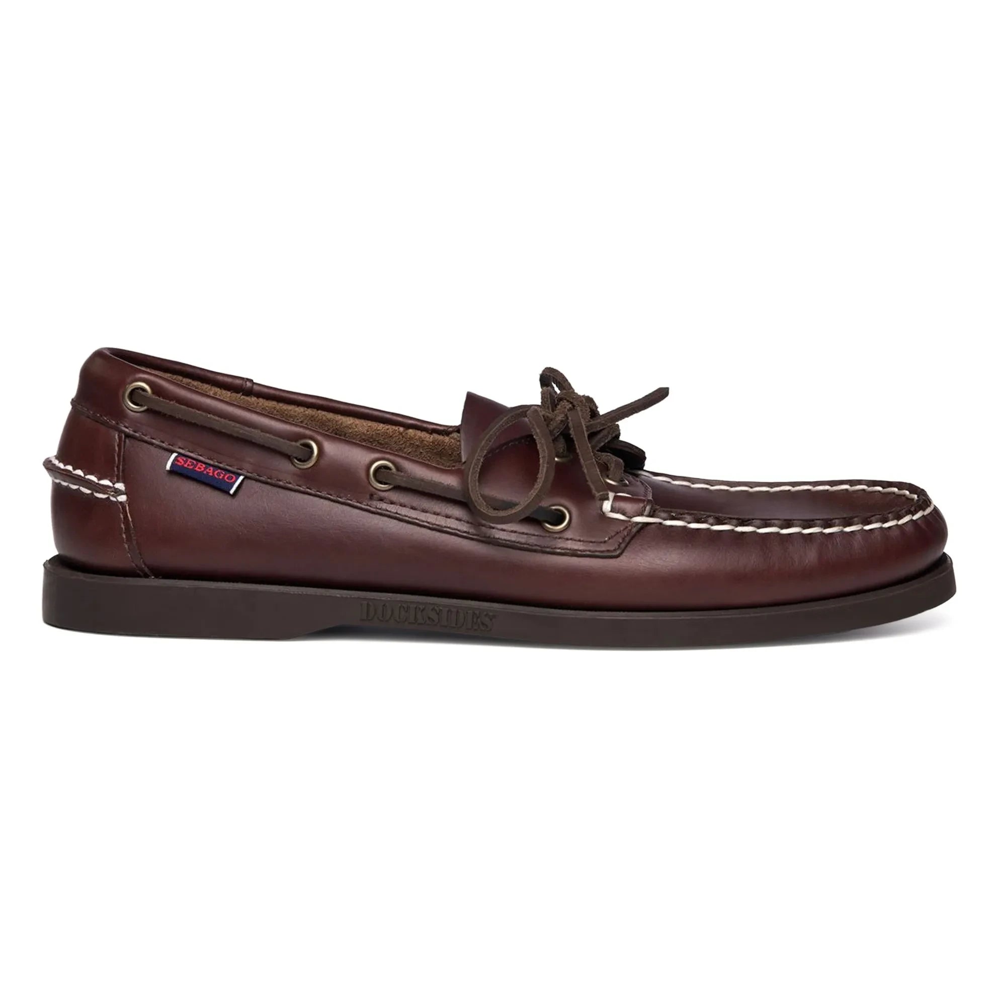 Sebago - Docksides Portland Waxed Loaferlar | Koyu Kahverengi