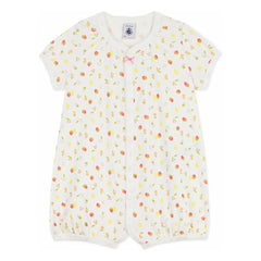 Petit Bateau - Strampler mit Früchten | Ecru